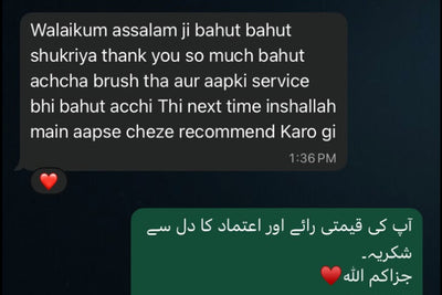 WhatsApp review from Naveed Ismail
