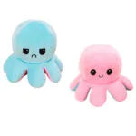 Reversible Flip Octopus Plush Stuffed Toy