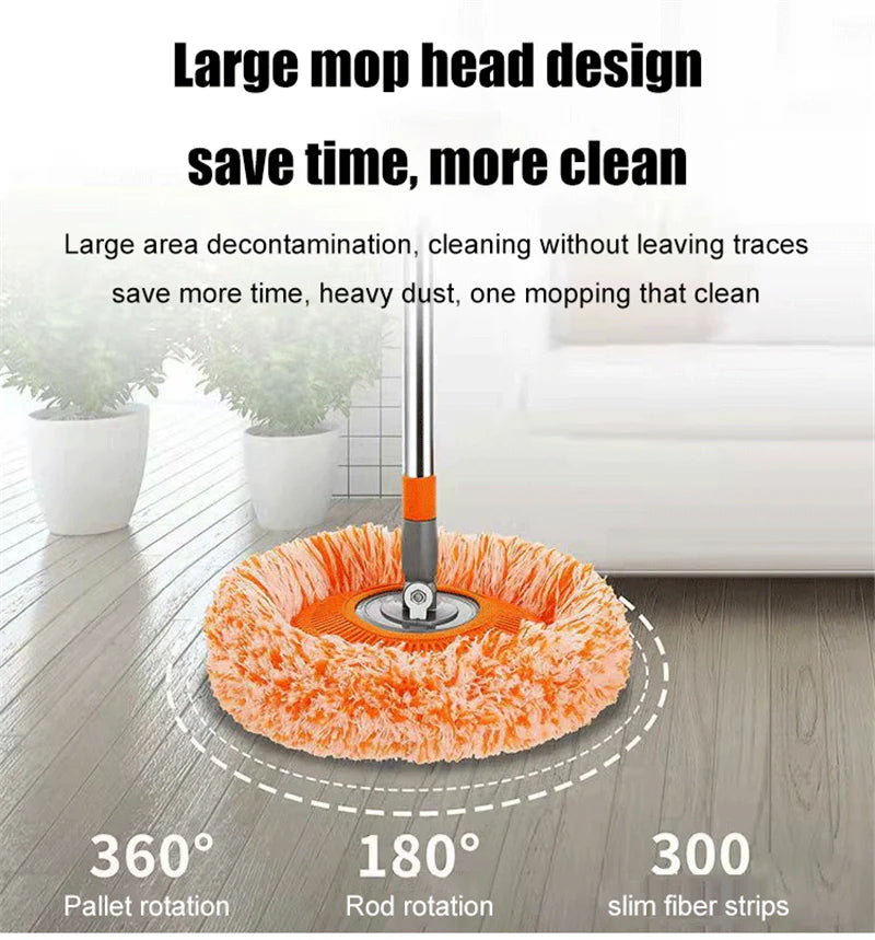 Multi-Functional Spin Mop | 360° Rotating