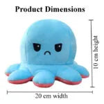 Reversible Flip Octopus Plush Stuffed Toy