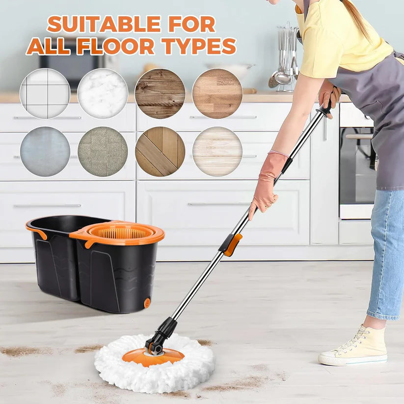 Multi-Functional Spin Mop | 360° Rotating