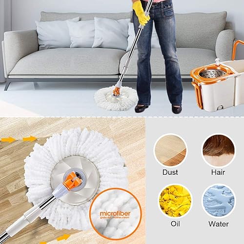 Multi-Functional Spin Mop | 360° Rotating