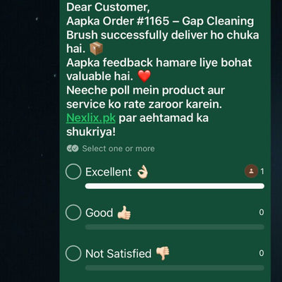 WhatsApp review from Mehnaz Sarshar