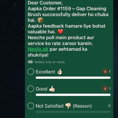 WhatsApp review from Muhammad Ihsan