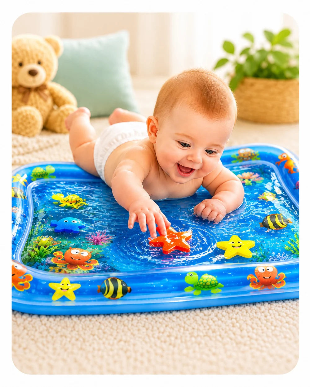Inflatable Baby Water Playing Mat