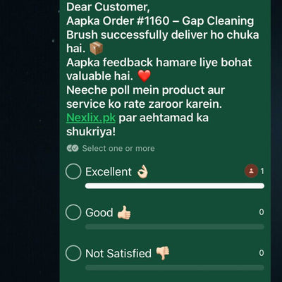 WhatsApp review from Naveed Khan