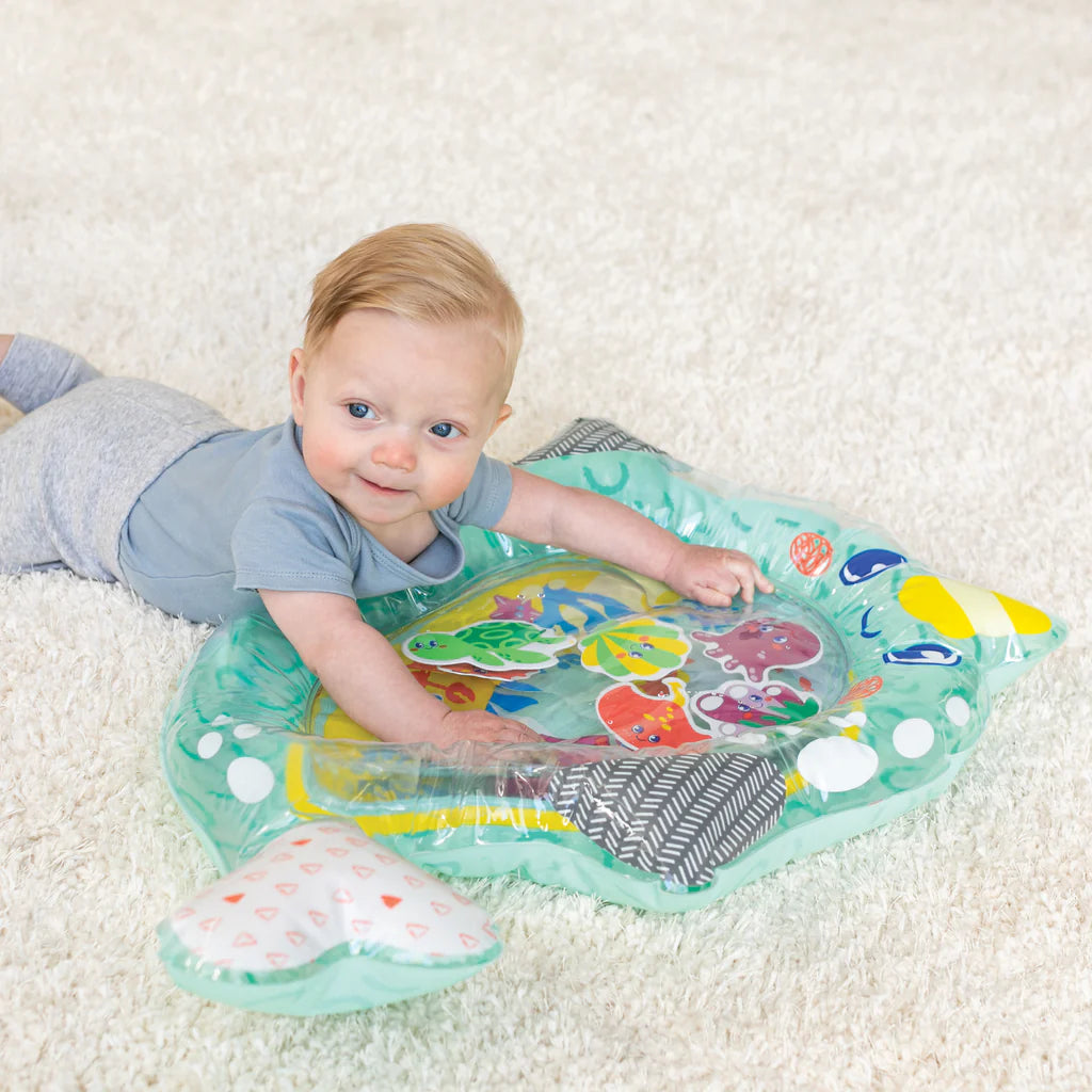 Inflatable Baby Water Mat | Fish Shape | Free Air Pump