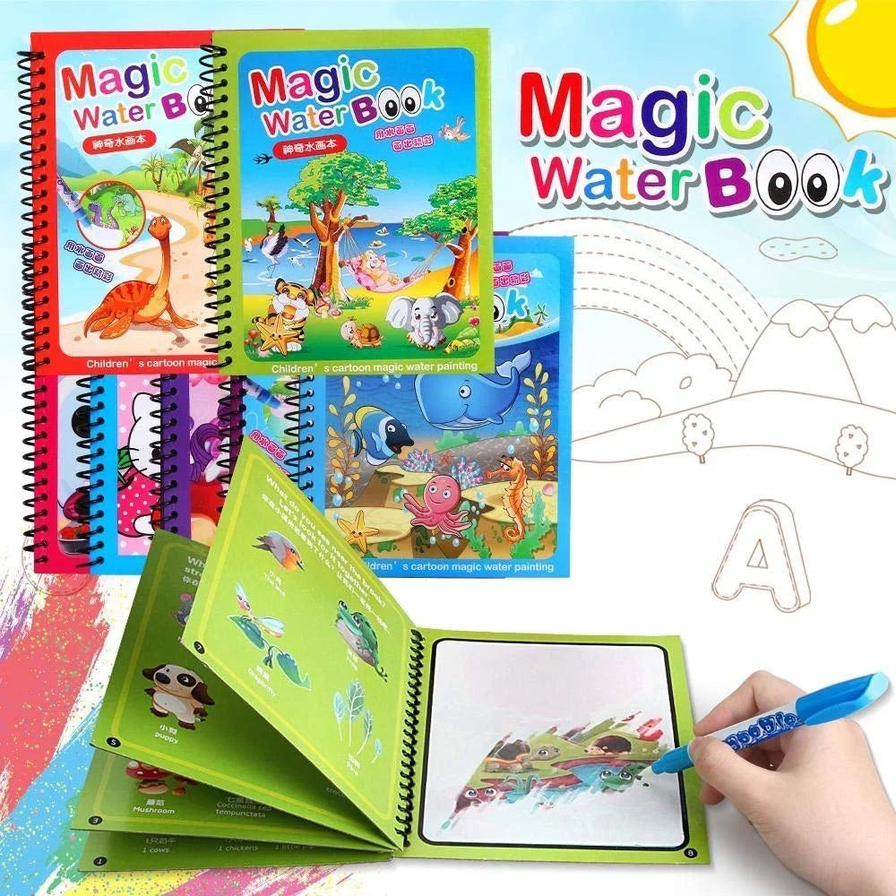Water Magic Drawing Books | Mess Free Entertainment