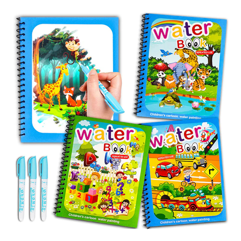 Water Magic Drawing Books | Mess Free Entertainment