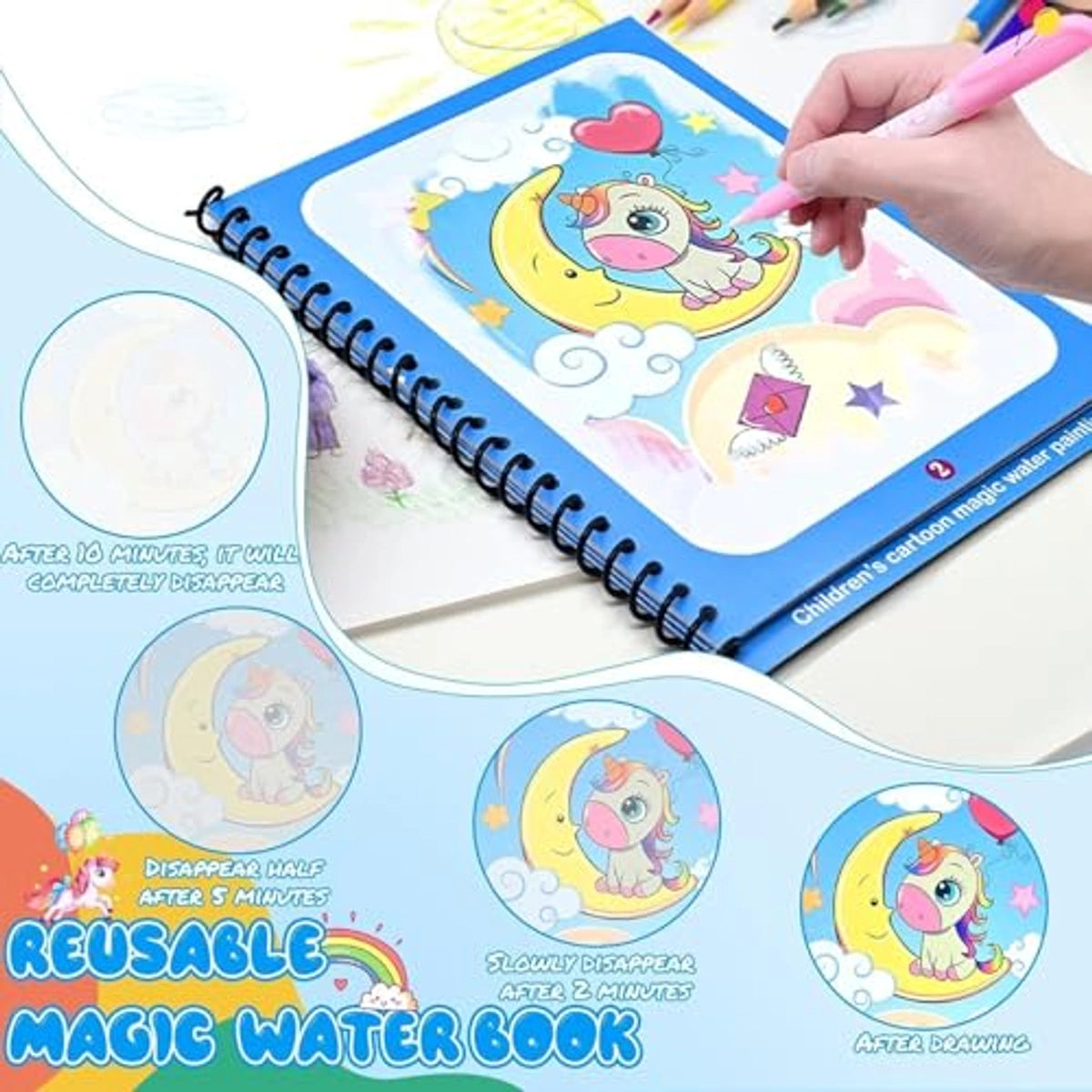 Water Magic Drawing Books | Mess Free Entertainment