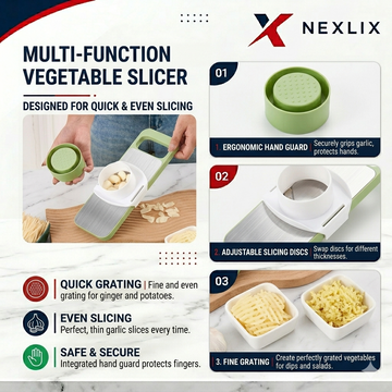 5 in 1 Multifunction Vegetable Slicer Cutter
