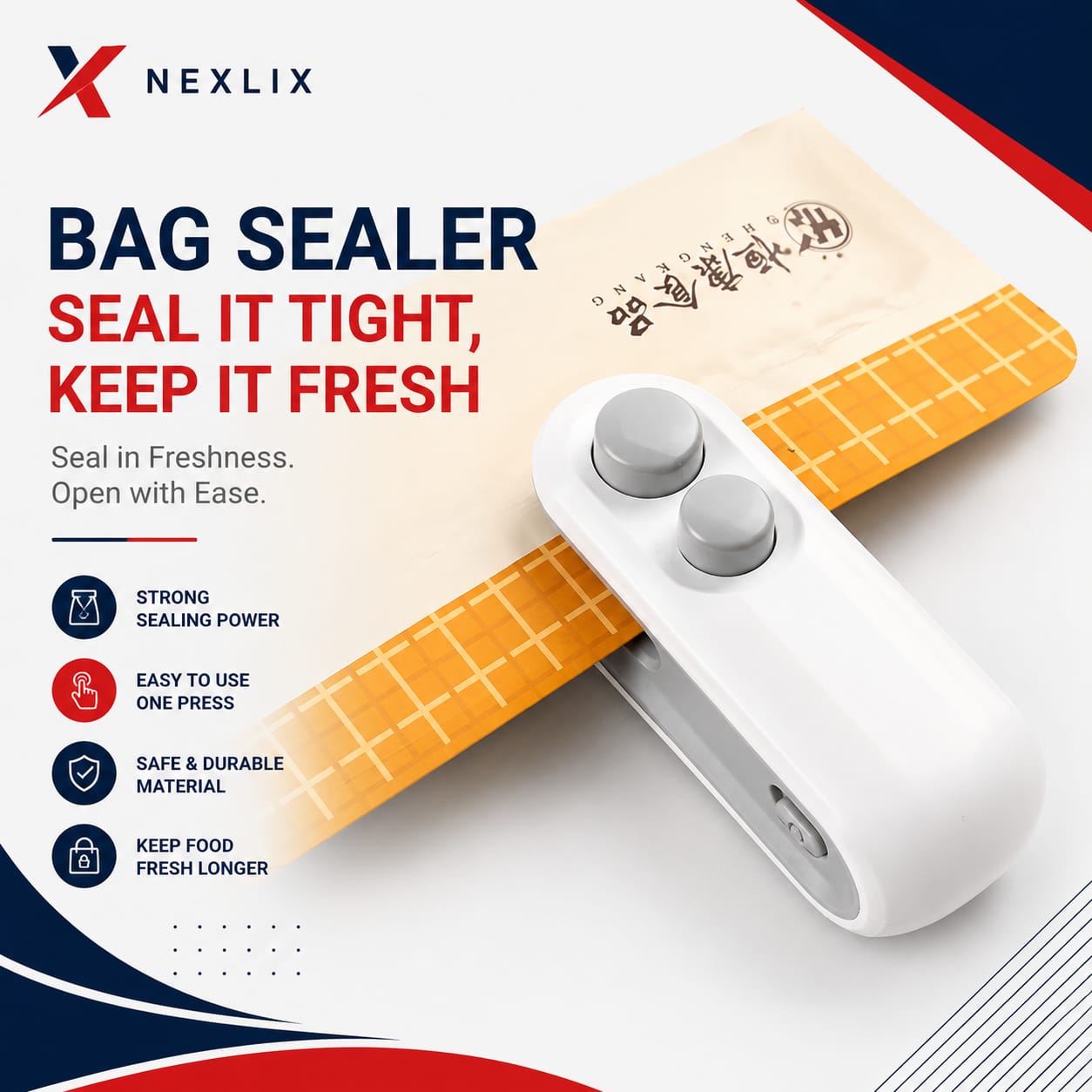 Mini Seal Machine | Rechargable