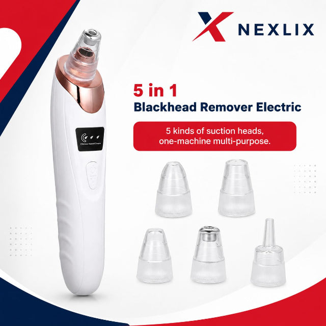 5 In 1 Blackhead Remover Machine | Deep Pore Cleaner