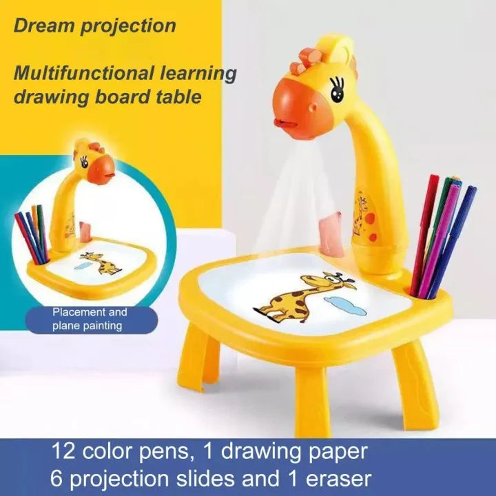Giraffe Projection Drawing Table for Kids | Creative Learning Toy
