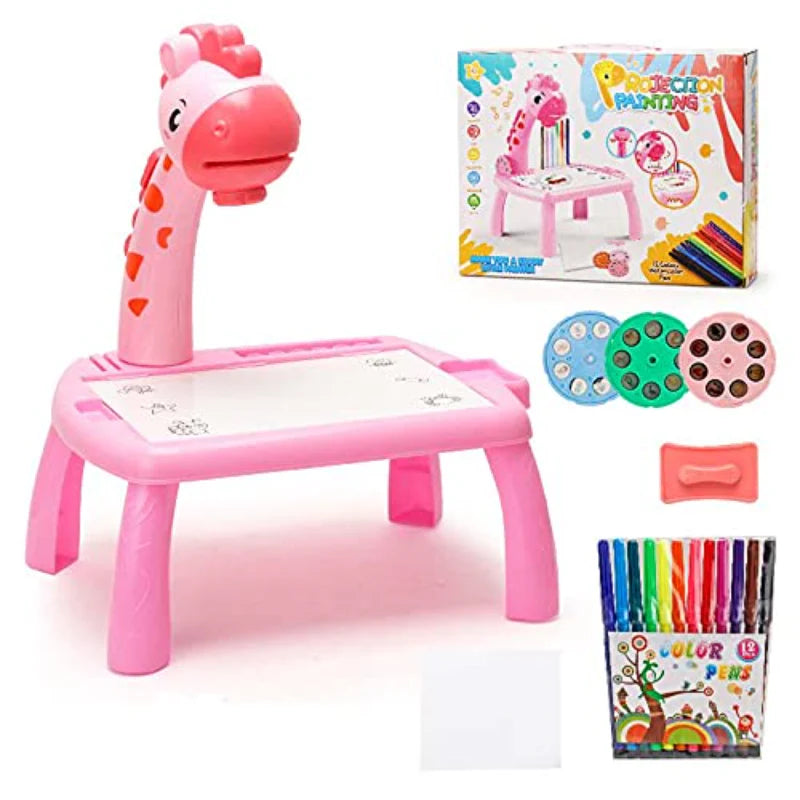 Giraffe Projection Drawing Table for Kids | Creative Learning Toy