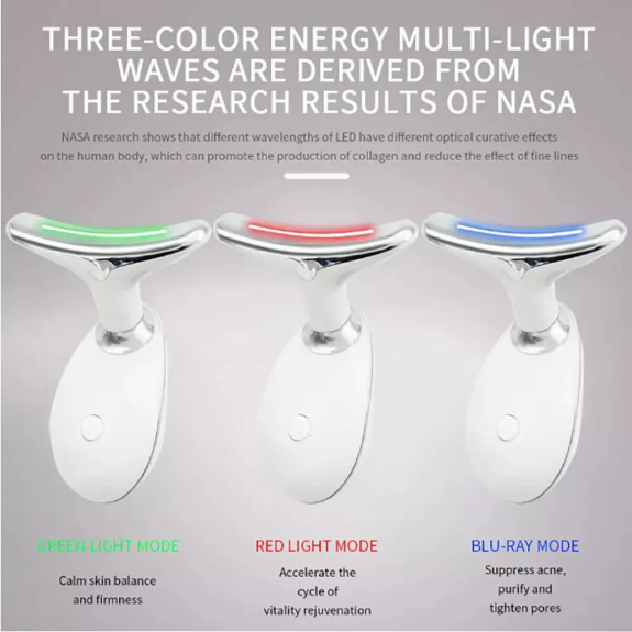 LED Face & Neck Wrinkle Massager